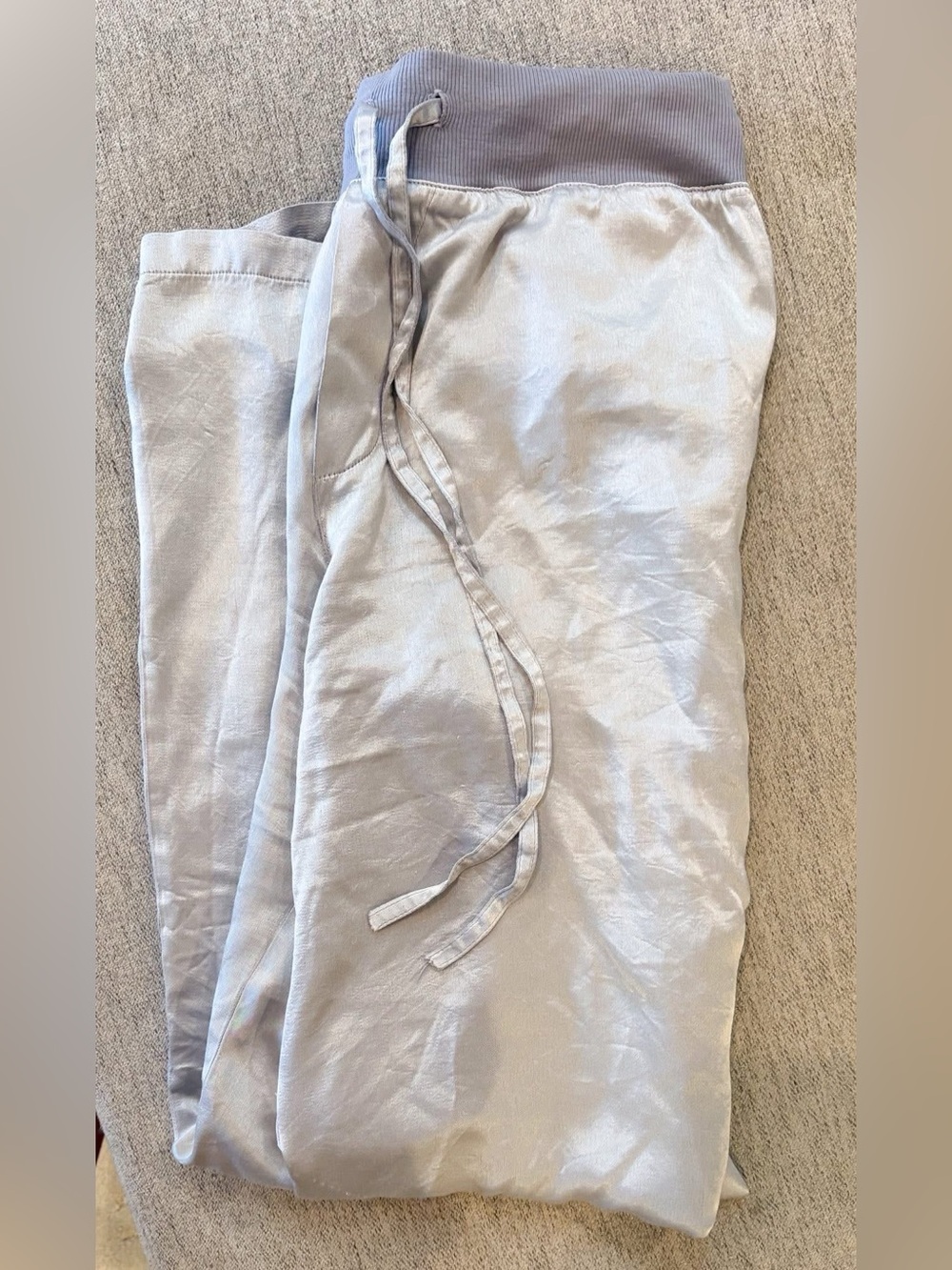 PJ Harlow silk wide leg pants - small.